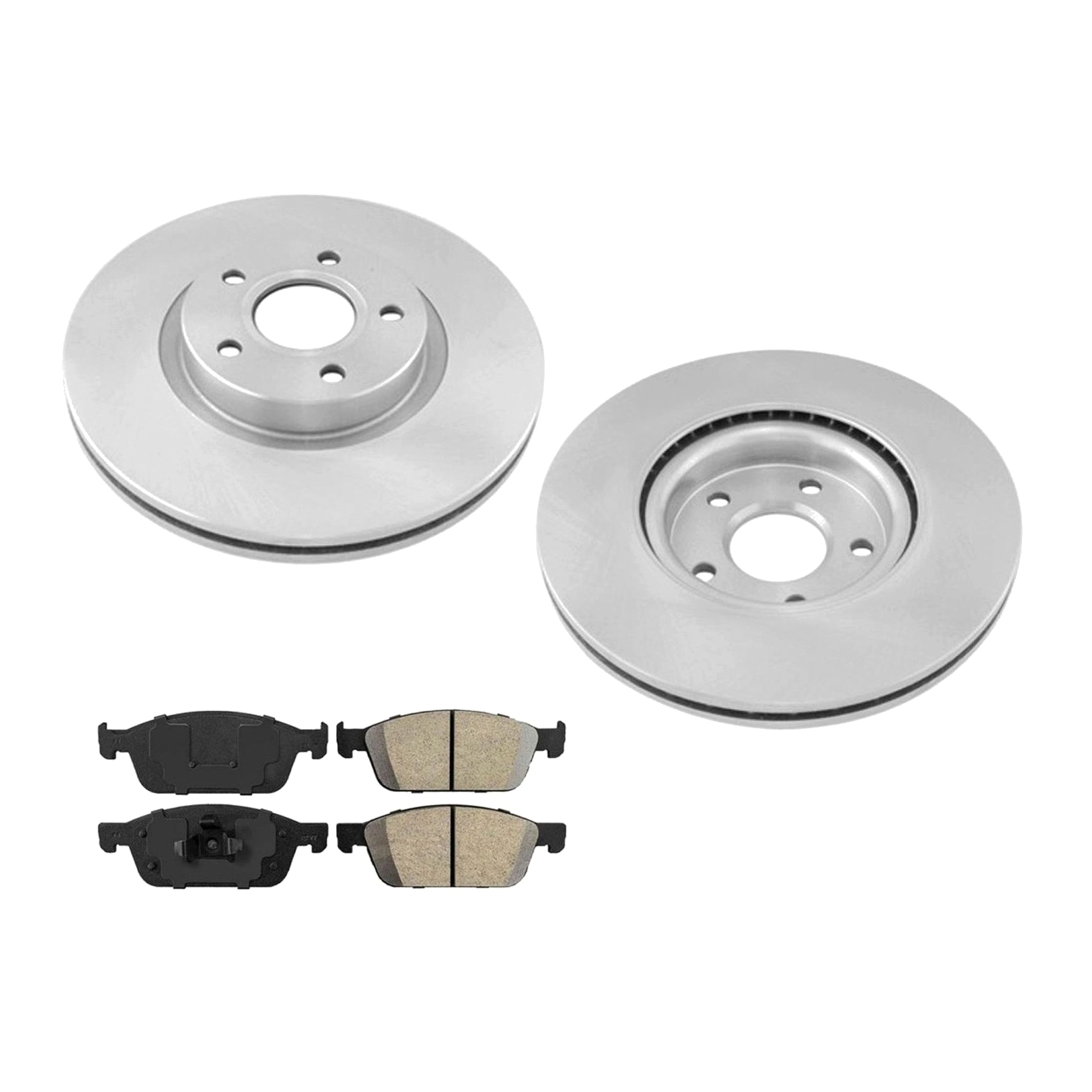 Improved Disc Brake Rotors For 13-19 Escape SE Sport Utility All Wheel Drive
