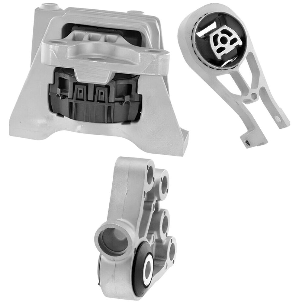 Engine Mounts & Engine Torque Strut Mount 3pcs Fits L3-