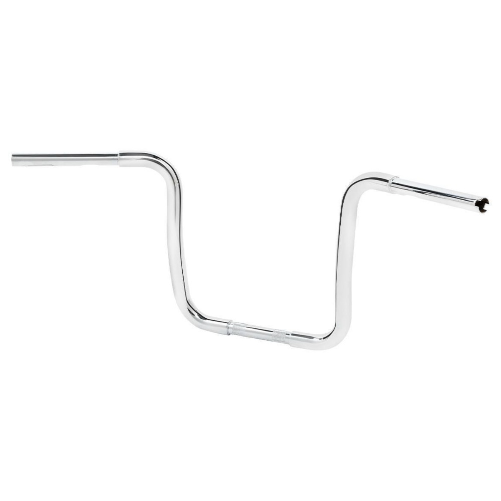 2 Sets Of - Chrome 14" Rise Ape Hanger 1/4" Handlebar Fit For Harley Custom XL