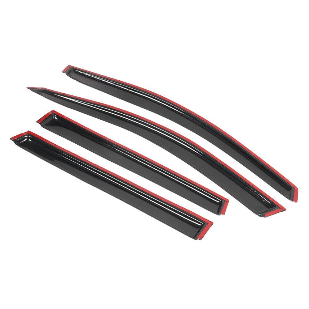 For 2011-2016 Traverse Base 4pcs Acrylic Window Visors Rain Guard Windshield