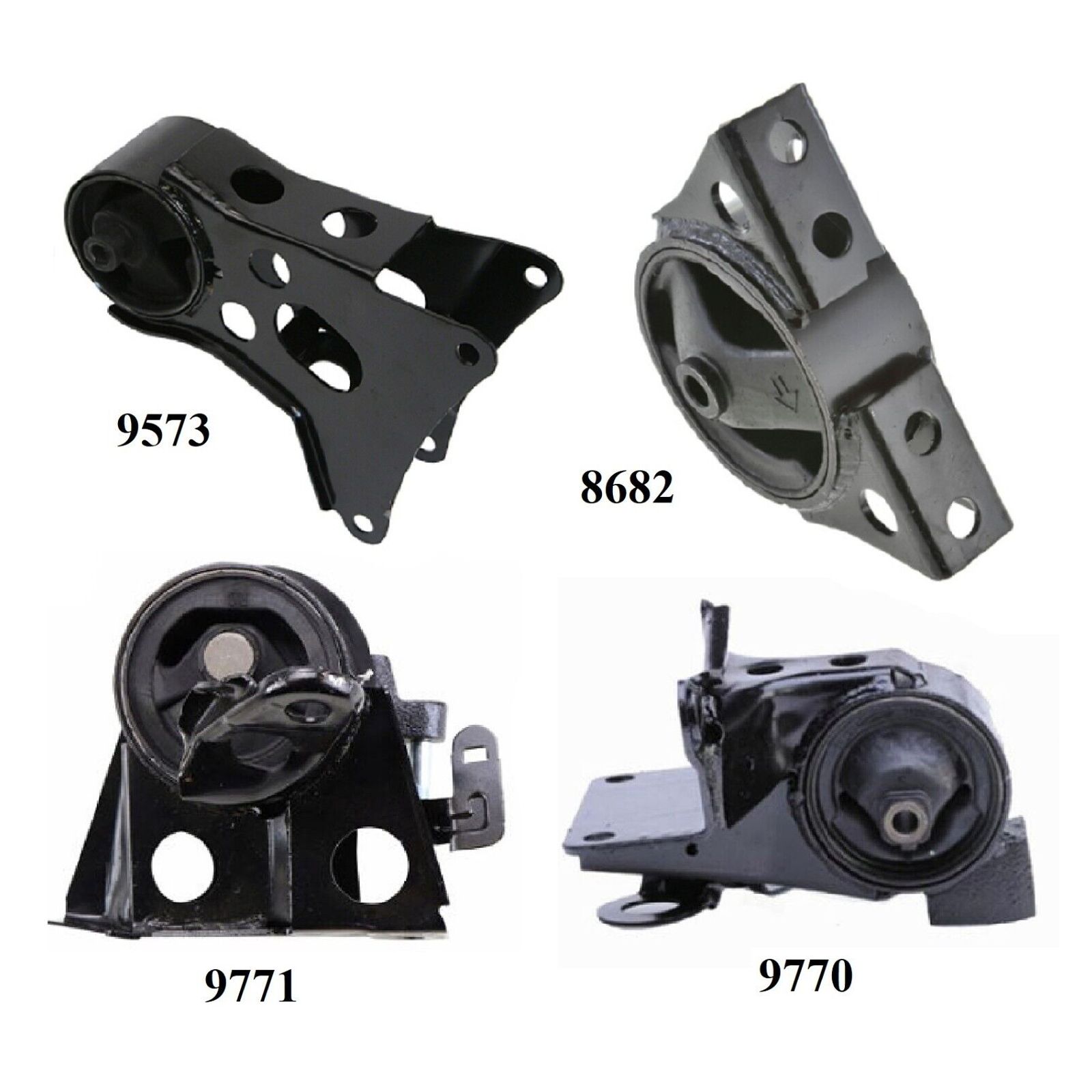 4PCS Motor & Trans Mount For 2002-2006 Nissan Sentra 2.5L - Manual Trans.