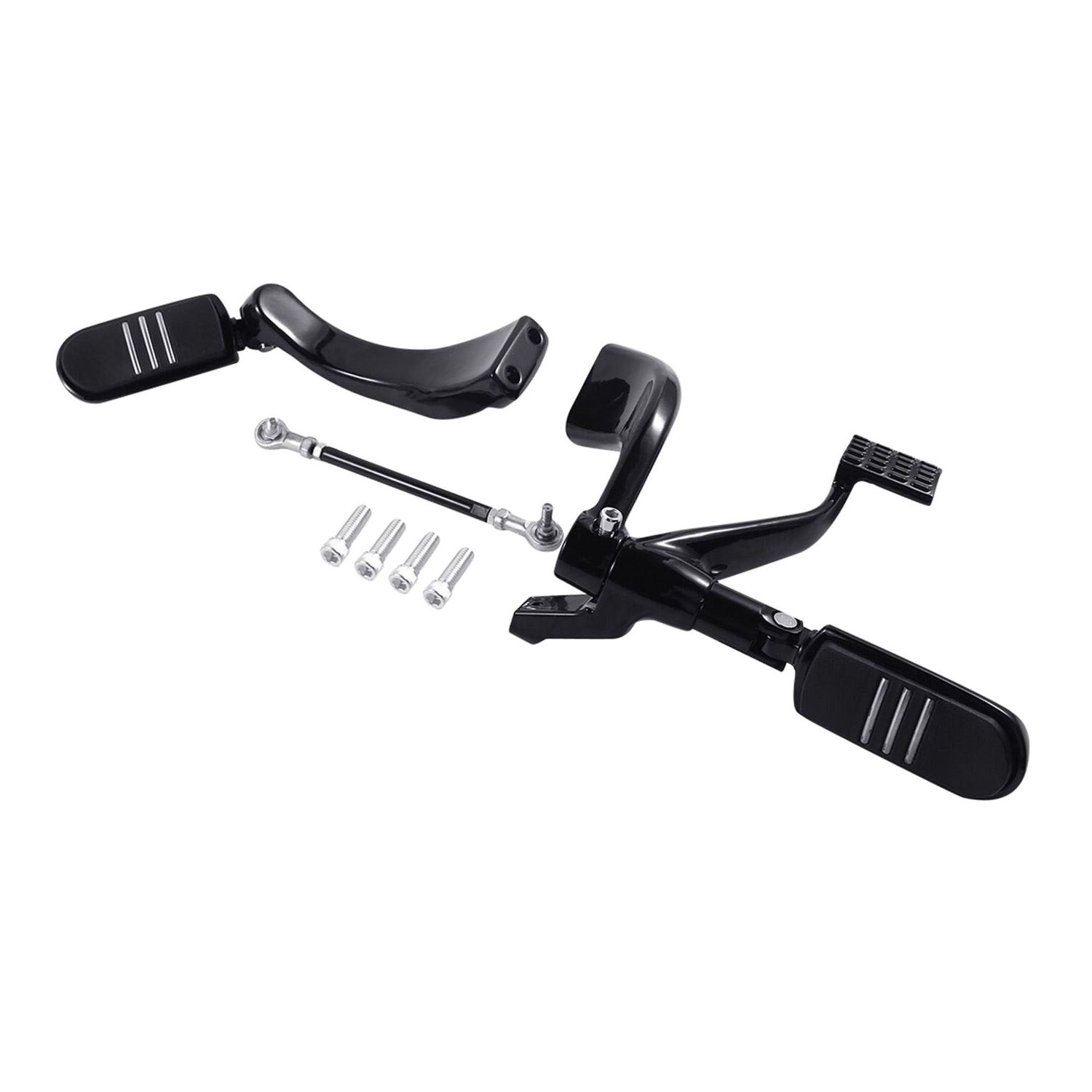 Mid For 2004-2013 Harley-Davidson Sportster 1200 Foot Pegs Levers