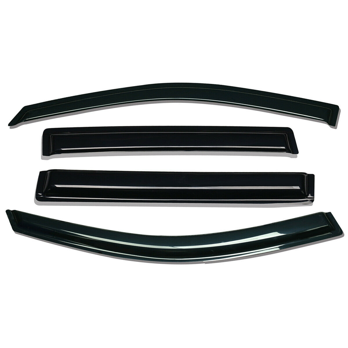 2 Sets Of - Out Channel Style Sun Rain Window Visors Visor For 94167