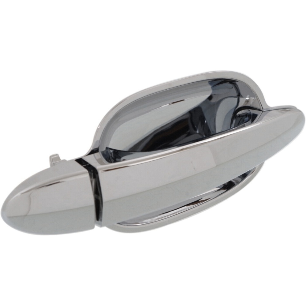 Exterior Door Handle For 2004-2007 BMW 530i 2008-2010 528i Chrome Plastic
