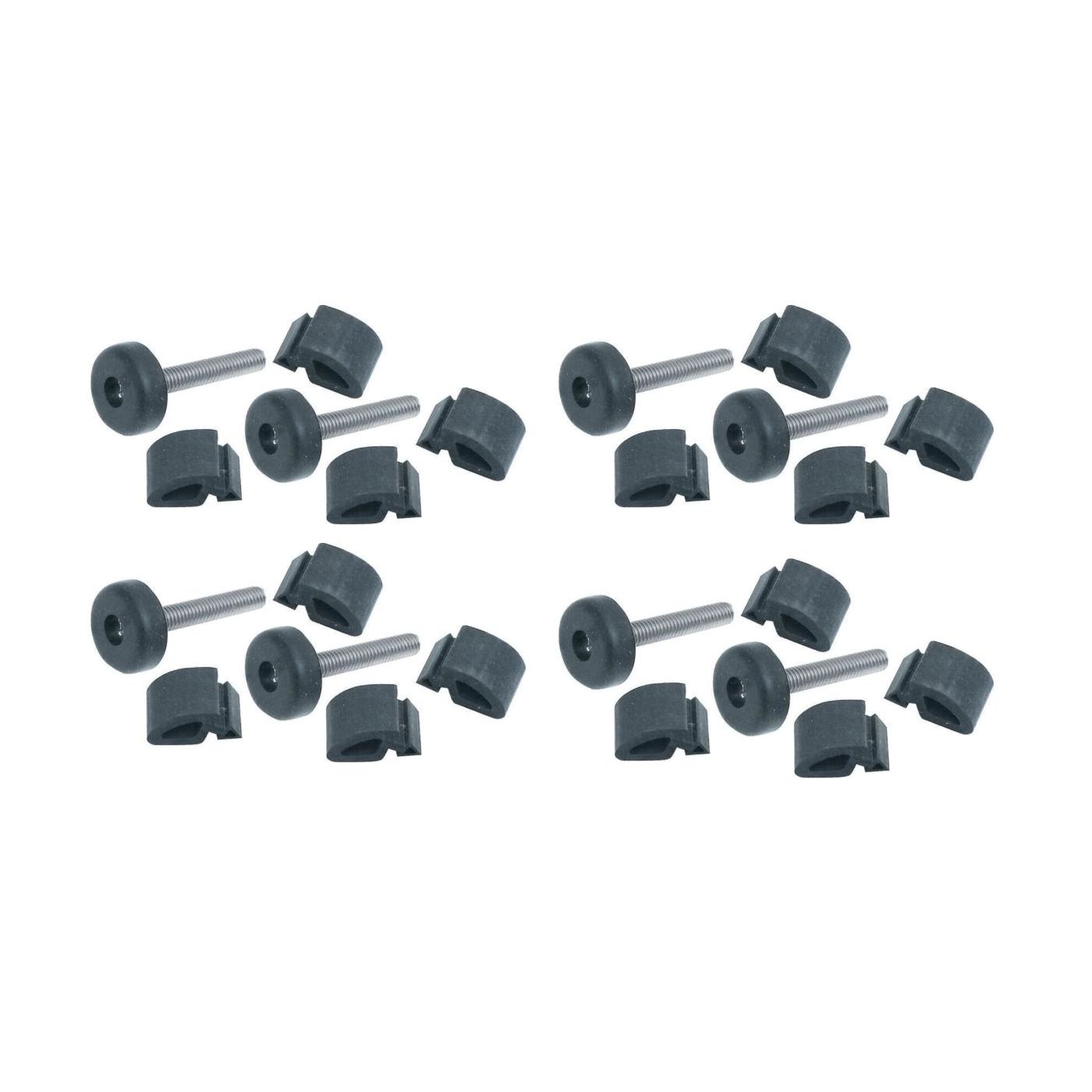 4 Sets Of - 6-pc Hood Bumper Set For Chevrolet GMC And Truck