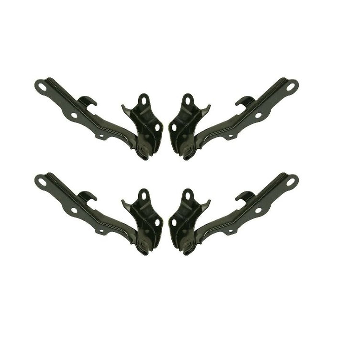 4 PCS - For 1999-2009 Lexus Toyota Set Hood Hinges Driver & Passenger Side
