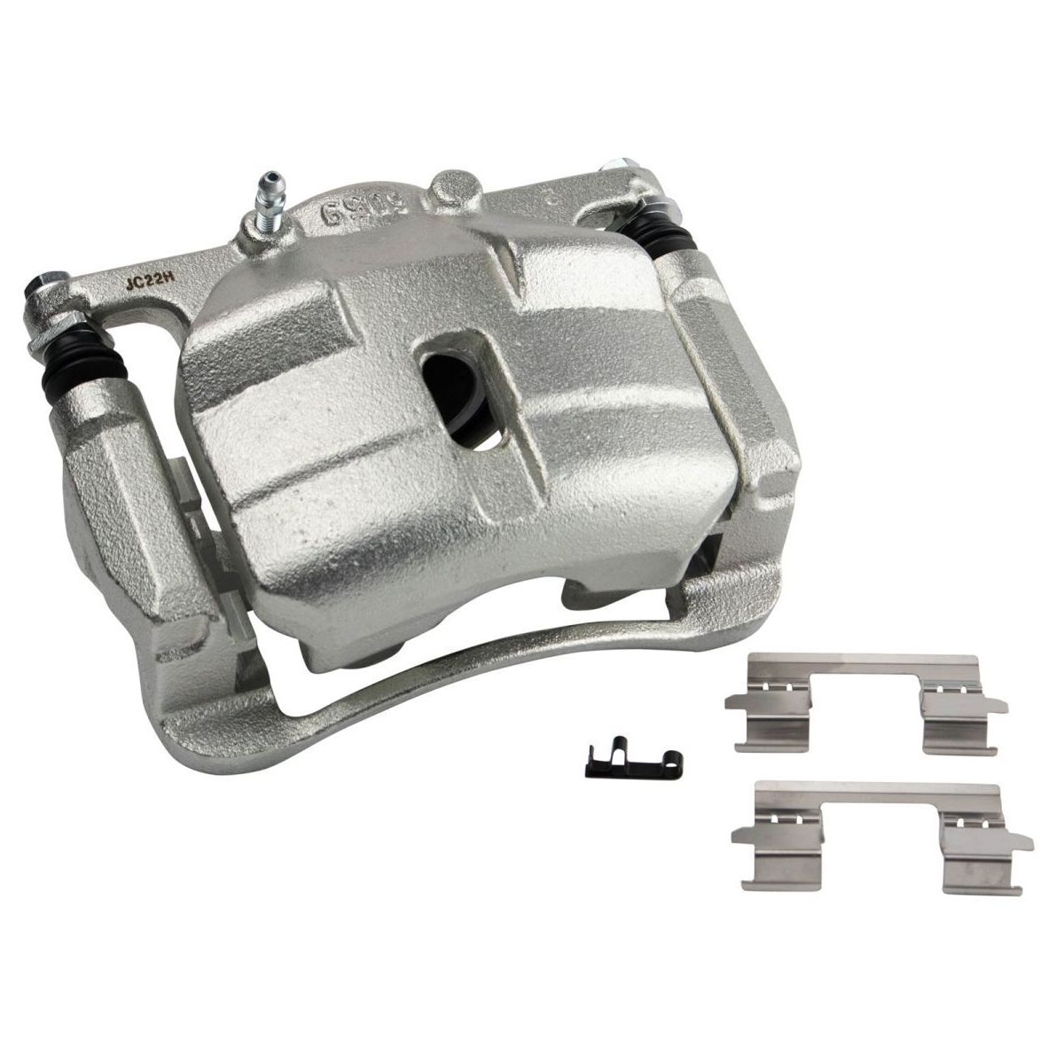 For 10 Rogue Krom Sport Utility Front Ceramic Pad Coated Rotor & Caliper Kit W/