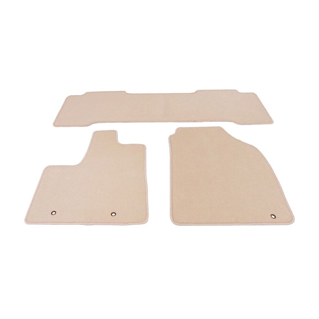 For 01-06 MDX Touring 3PCS Front Rear Left Right Floor Mats Carpets Nylon Beige