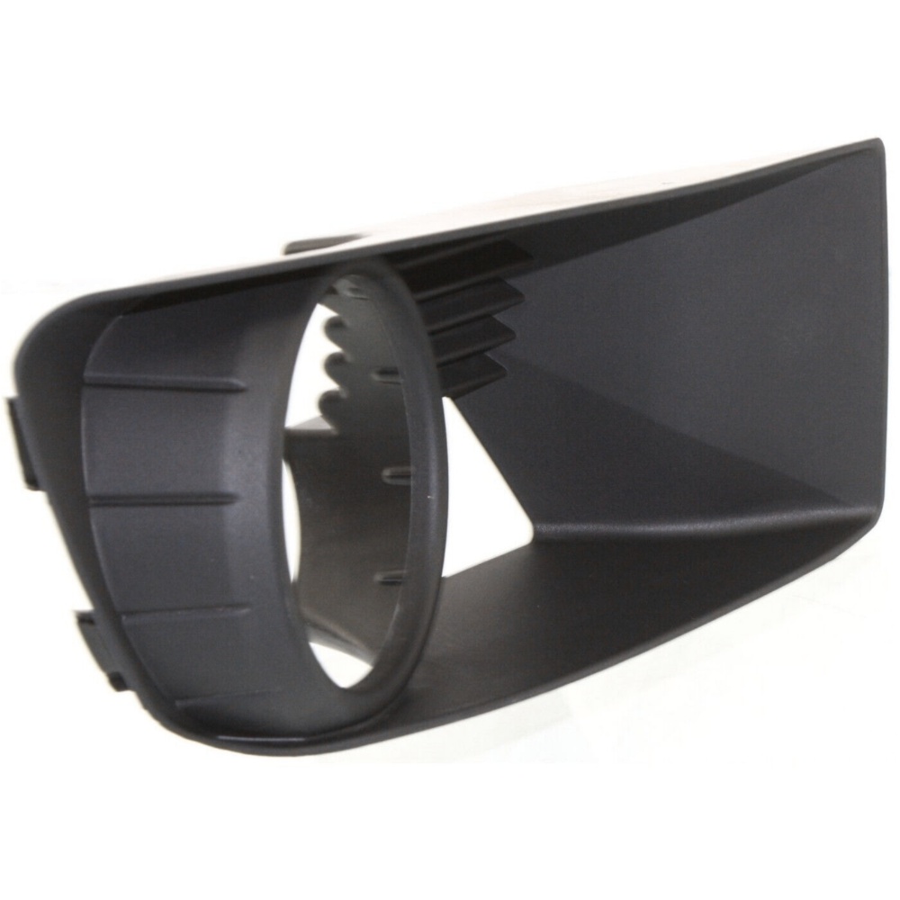 Fog Light Trim Set For Dodge 2007-2010 Caliber Left & Right Black Plastic 2Pc