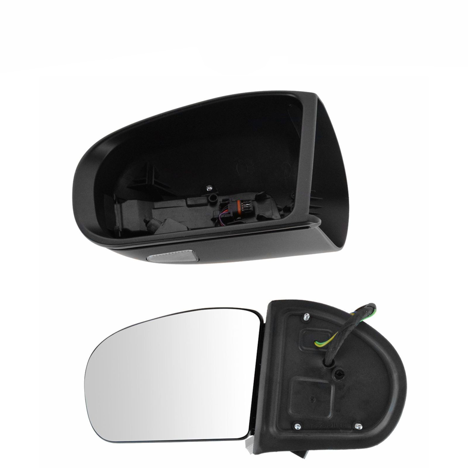 Mirror Power Heated Folding Memory Turn Left Driver Side For Mercedes-Benz