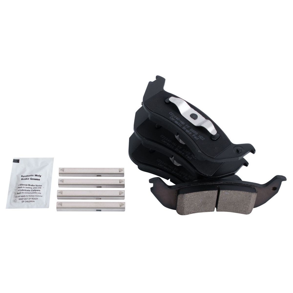 Rear Ceramic Brake Pads Fits 05-11 Crown Victoria 10-11 Town