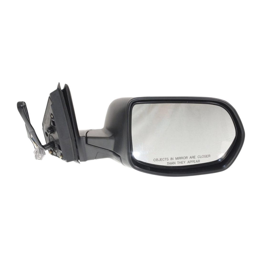Power Mirror For 07-11 CR-V Right Heated Textured Black Manual Folding