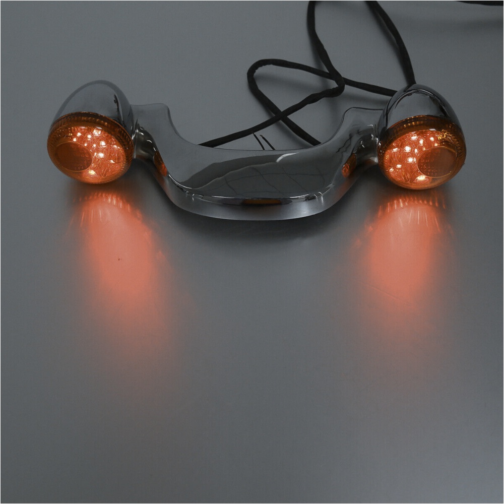 For 2010-2022 Harley-Davidson Rear Brake LED Light Bar Turn Signal Street