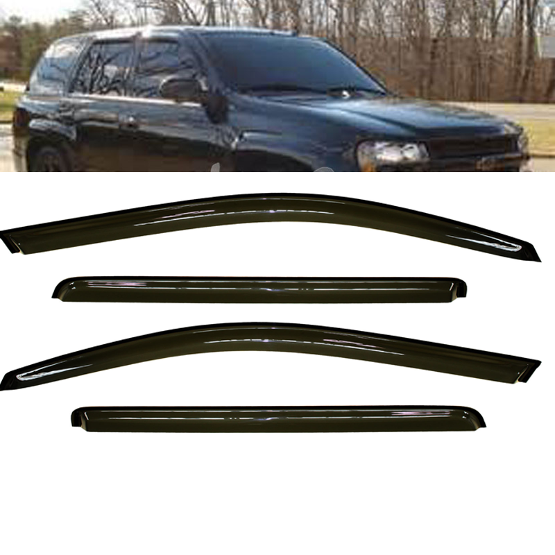 2 Sets Of - Out Channel Style Sun Rain Window Visors Visor For 94240