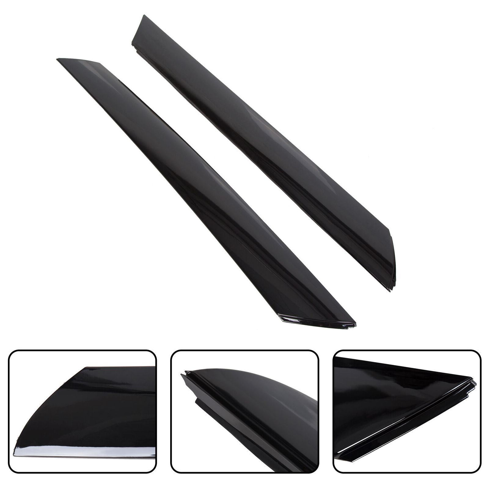 Windshield Pillar Trim Right Left For 09-10-13 KIA Soul Exterior Molding Garnish