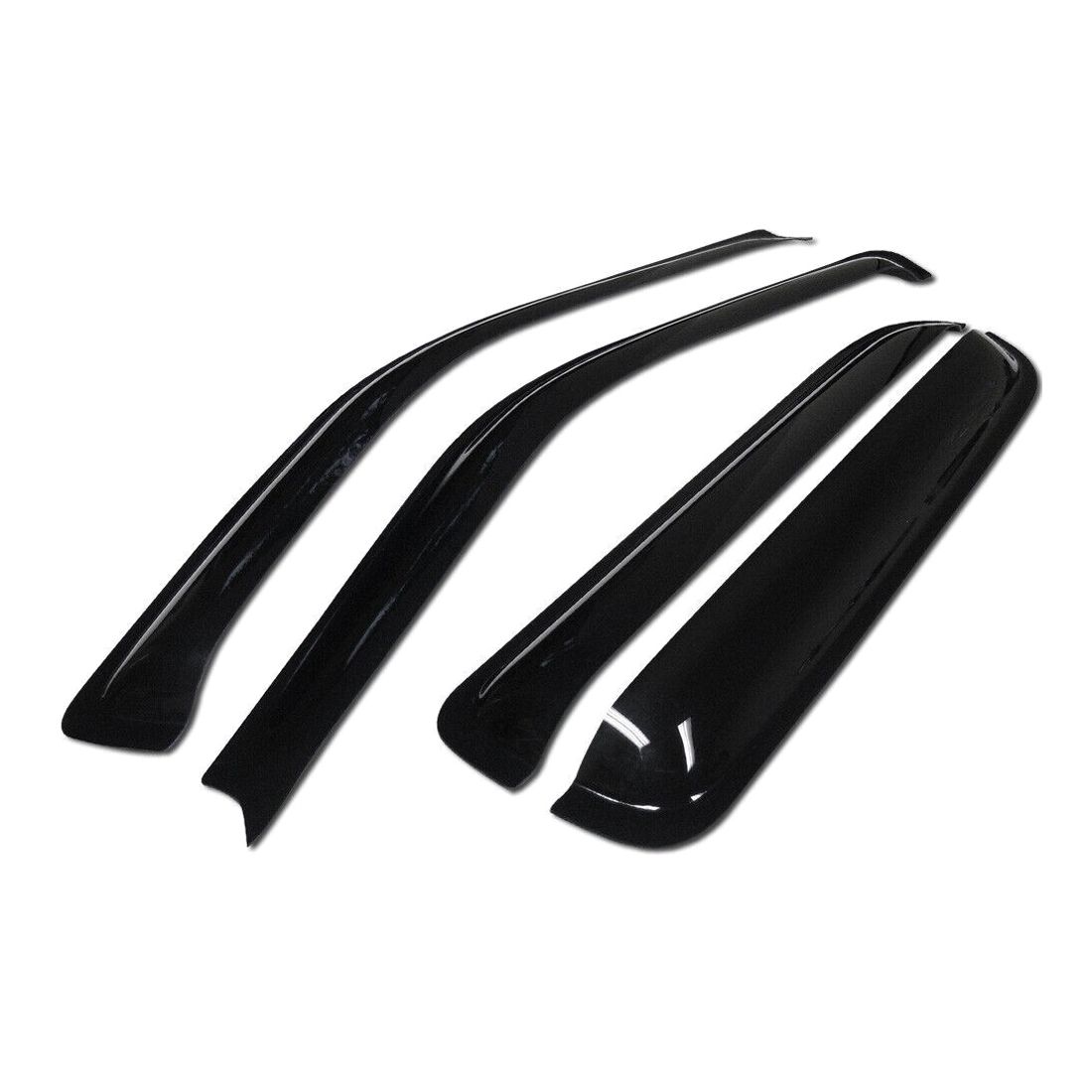 Topline For 97-01 CR-V A86457-VS-CRV97V2-TL Sun Rain Guard Window Visors V2