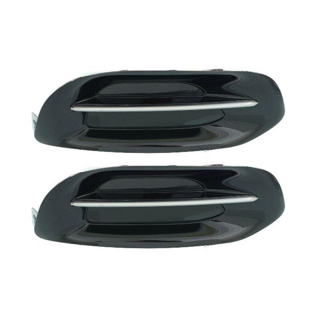 2 Sets Of - Fog Light Cover Passenger Right Side RH Hand For 2013-2014 Dodge Dart