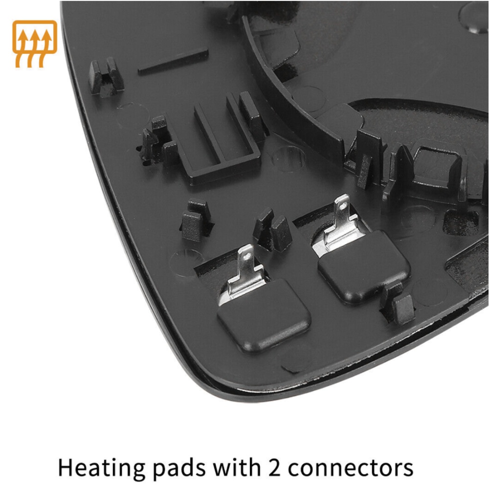 Mirror Glass Heated W/ Backing Plate Passenger Right Side For CC Eos Passat