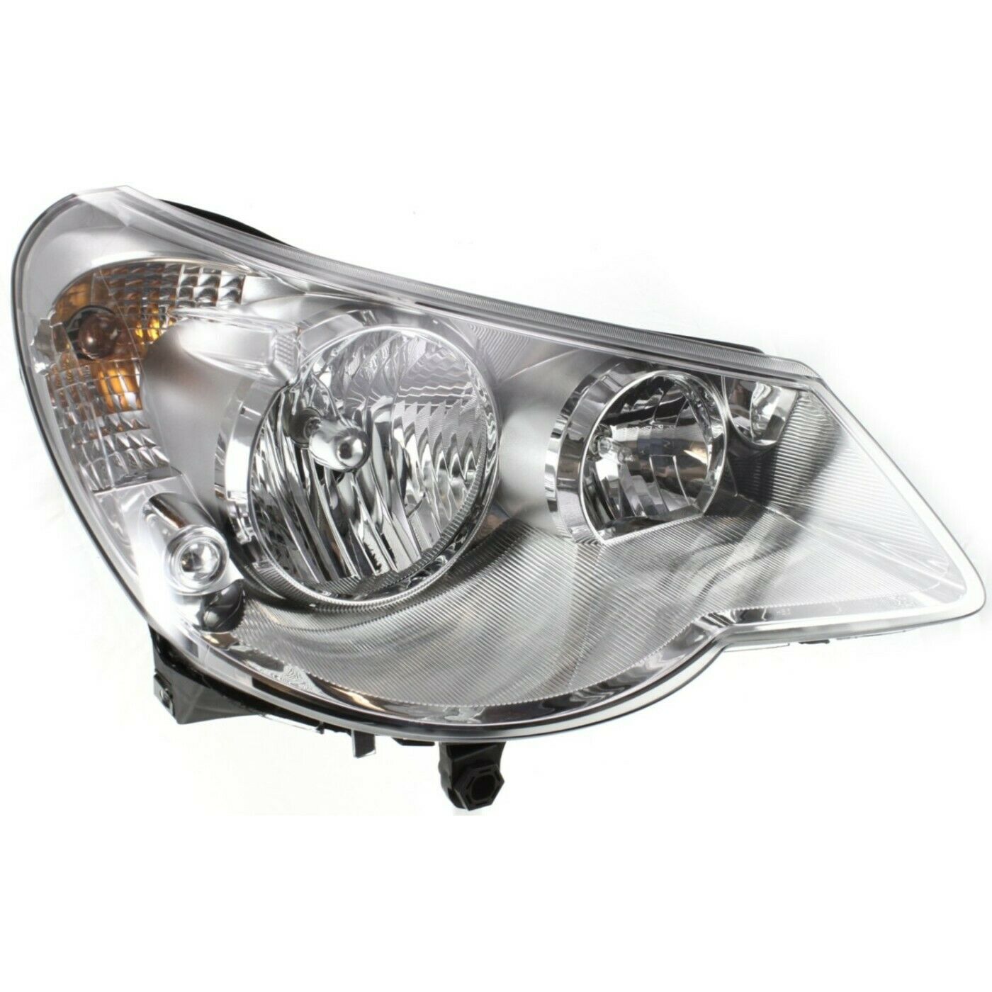 Headlight Set For 2007-10 Sebring Left And Right With Bulb 2Pc