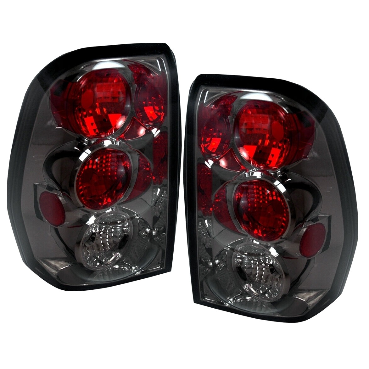 Smoke Tail Lights Brake Lamps Left+Right