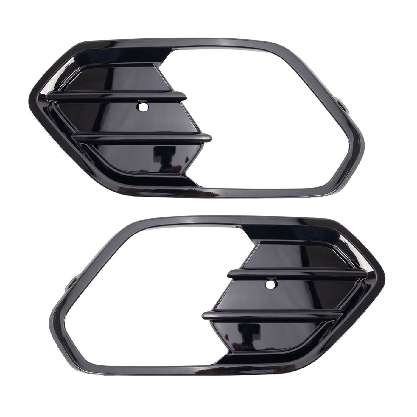 For 2017-2019 Ford Escape Titanium Sport Utility Fog Light Bezel Set