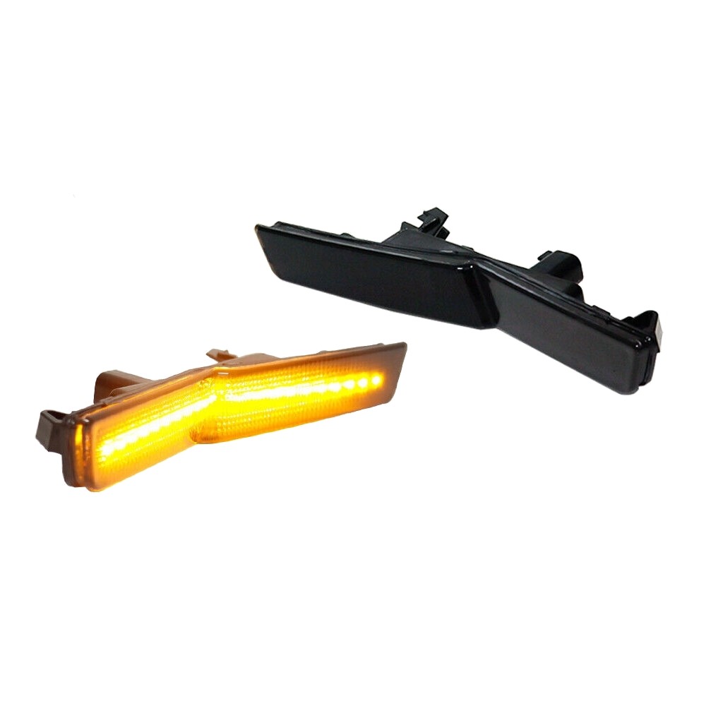Smoked LED Front Side Marker Lights Widebody RT