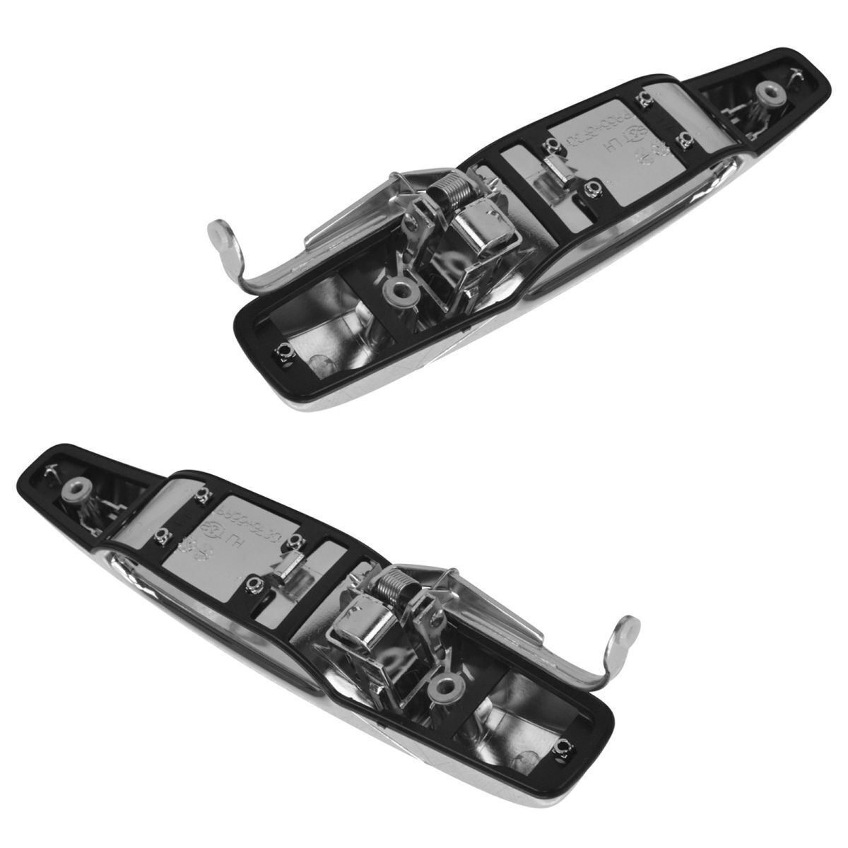 Chrome Outer Outside Rear Exterior Door Handle Pair For Chevy Pickup Truck SUV
