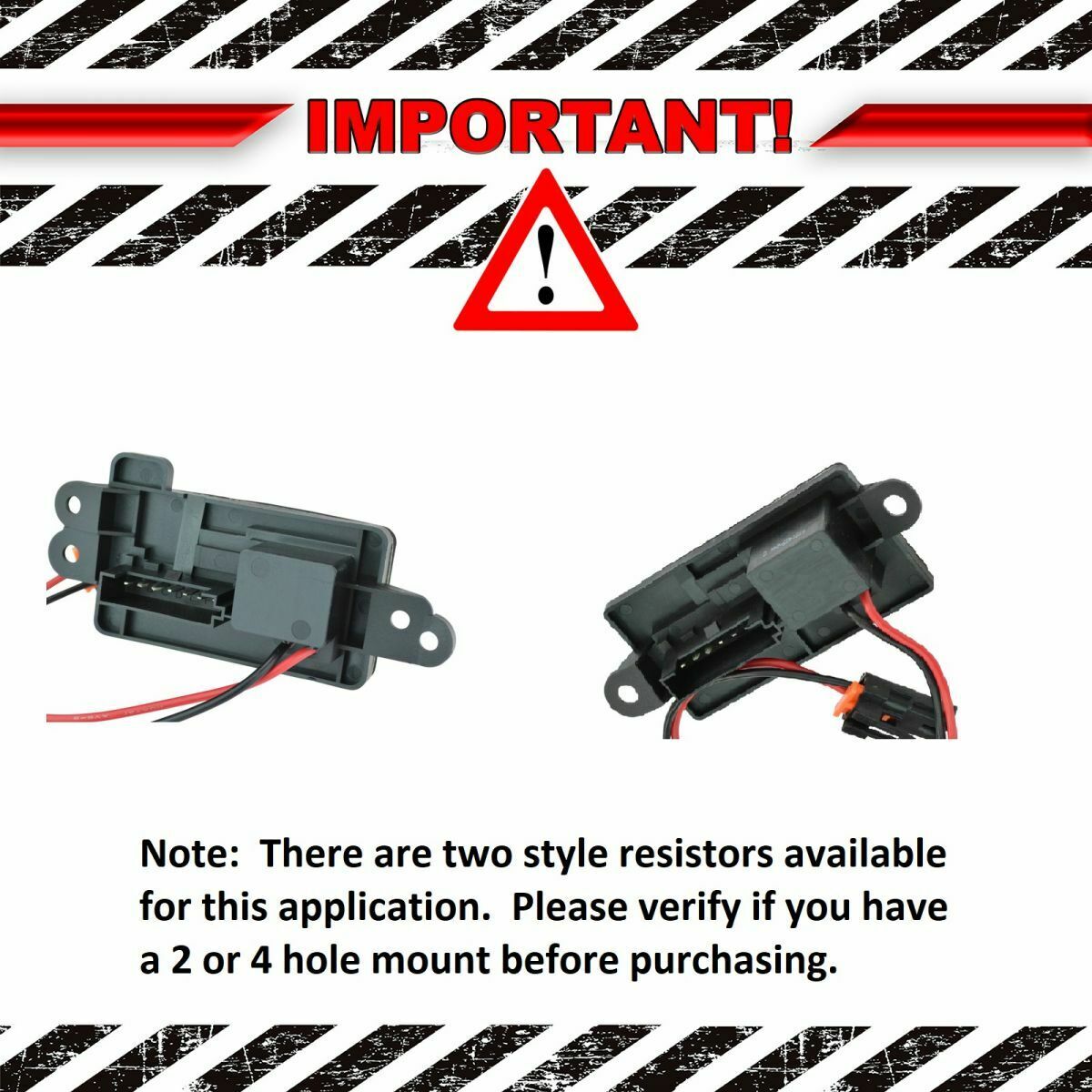 1A Front Heater Blower Motor Resistor For Chevy GMC Cadillac Pickup Truck SUV