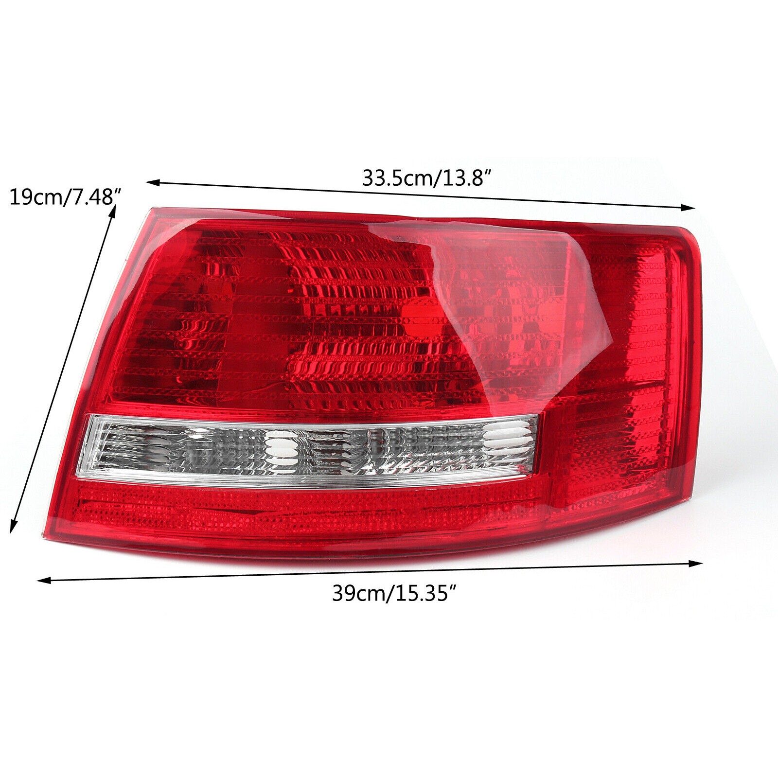 Right Passenger Side Tail Light Cover For Audi Audi A6 Quattro S6 06-08 Halogen