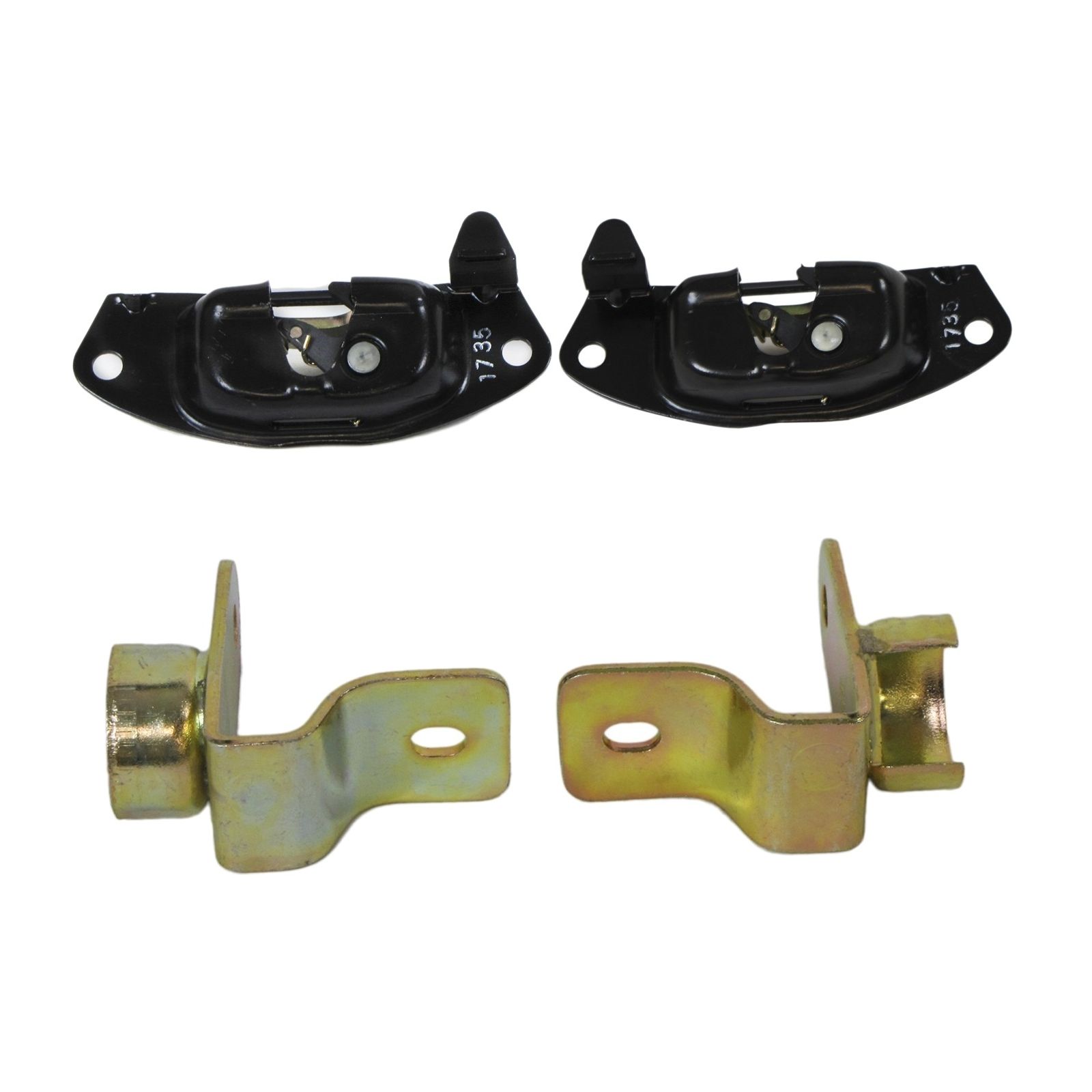 Tailgate Hinge Latch For 2004 Chevrolet Silverado 2500 WT Fleetside & Stepside)