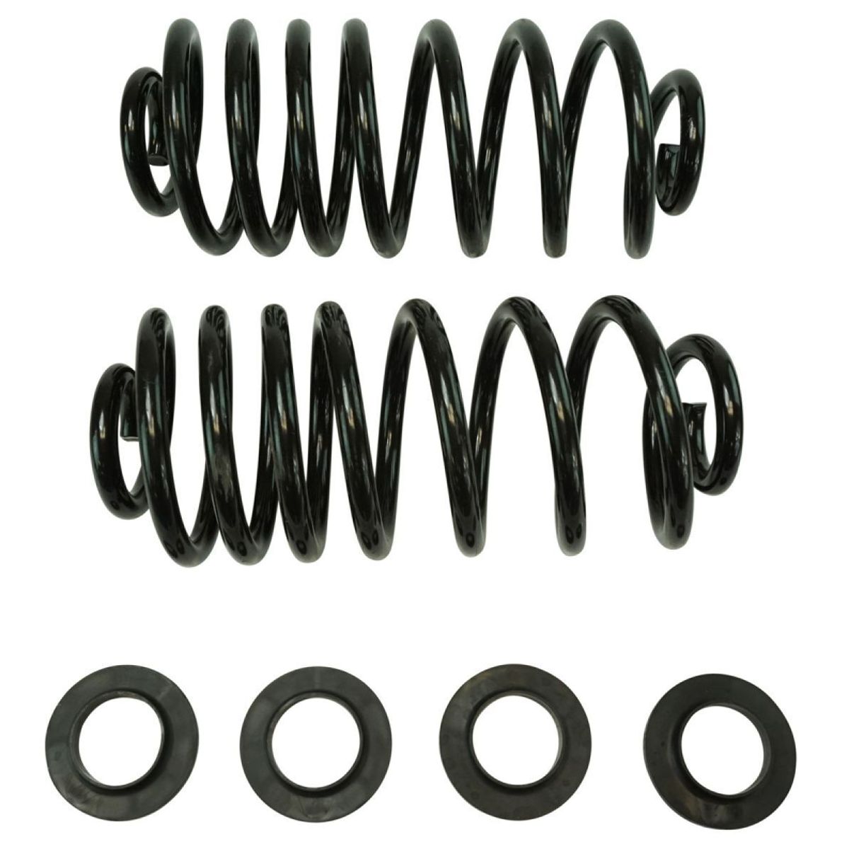 Rear Driver Passenger Side Coil Spring Air Suspension Conversion Kit Set