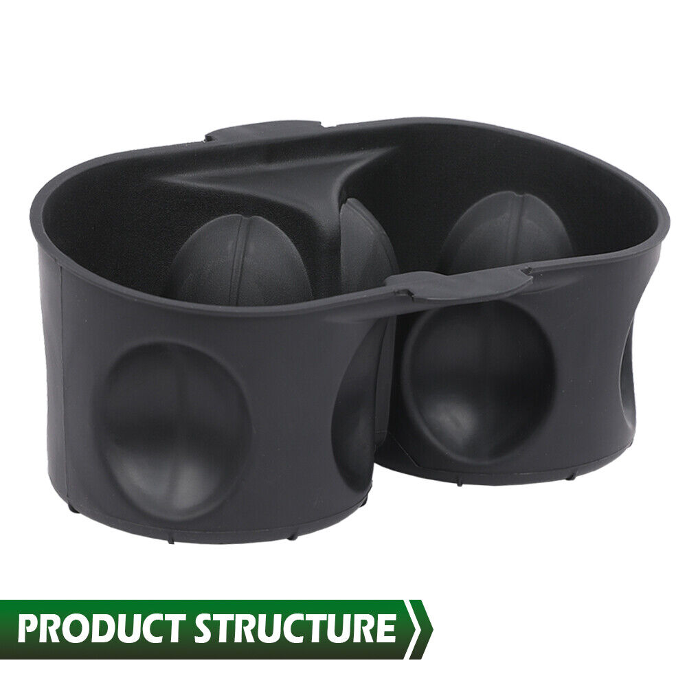 For 2014 Town & Country Base Mini Passenger Van Console Cup Holder Insert Black