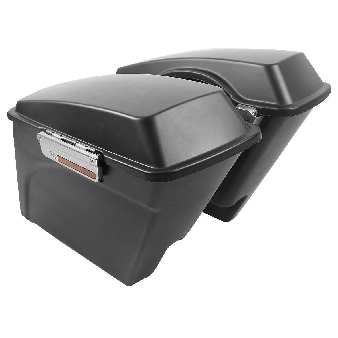 Matte 5" Stretched Saddlebags Fit For Harley-Davidson Harley Road Electra