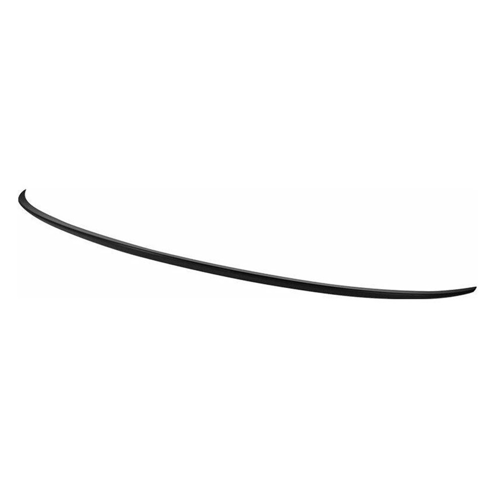 For BMW 11-16 BMW 5-Series F10 4DR Sedan Unpainted Black ABS Trunk Spoiler Wing