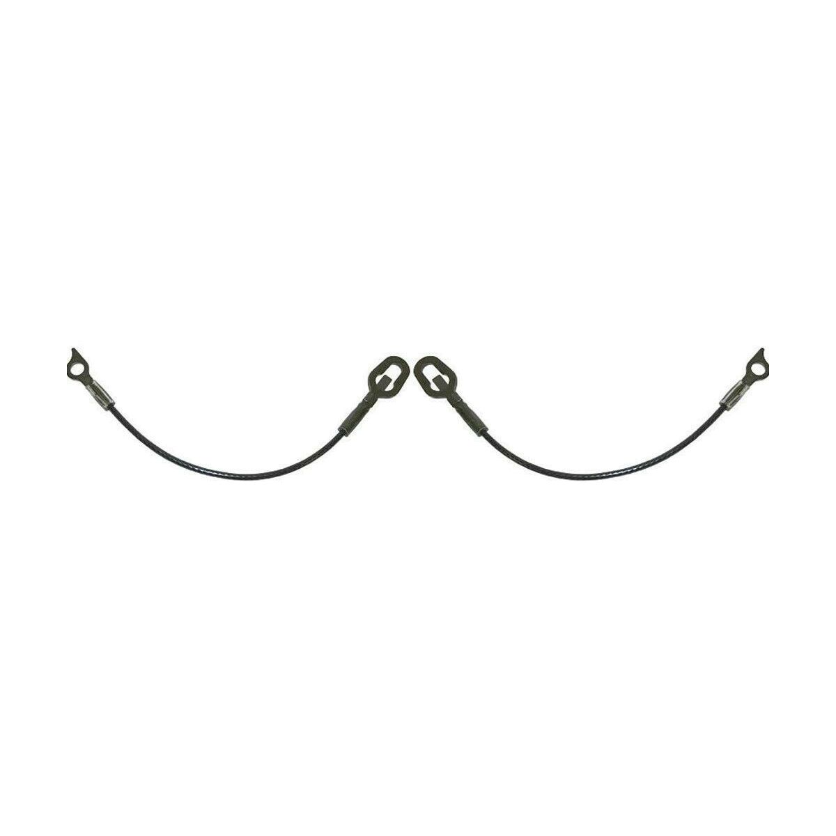 Set Of 2 Tail Gate Tailgate Cables Side LH RH For Dodge Mitsubishi Ram Pair