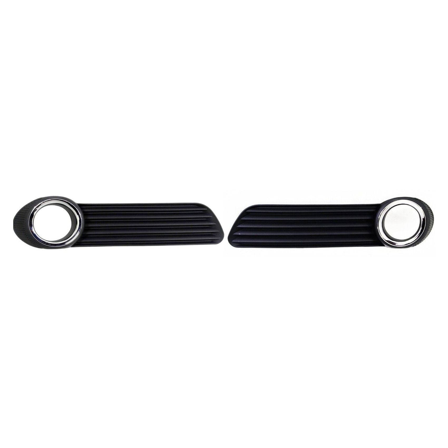 Lower Front Bumper Fog Light Lamp Bezels Set For 2008-2010 Toyota Avalon