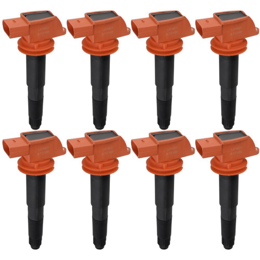 8× UF660 Ignition Coil For 08-18 Cayenne 10-16 Panamera 4.8L V8 3.6L V6