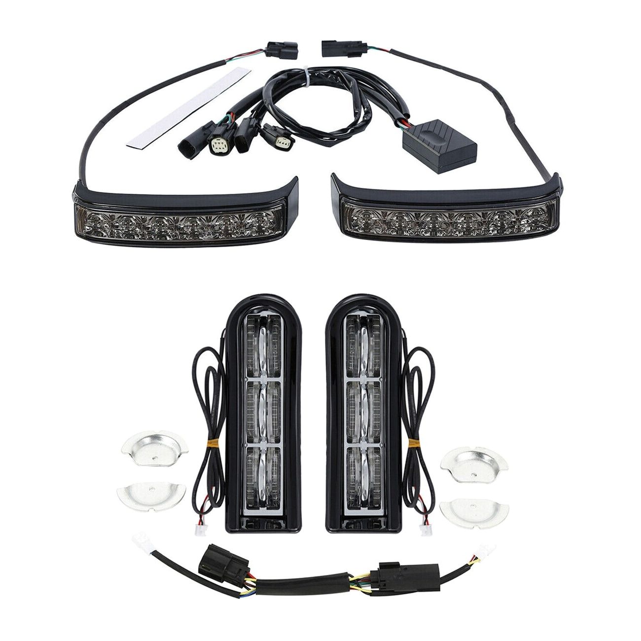 Saddlebag Led Lights & Brake Turn Light Road For 2018-2021 CVO Road Glide Glide