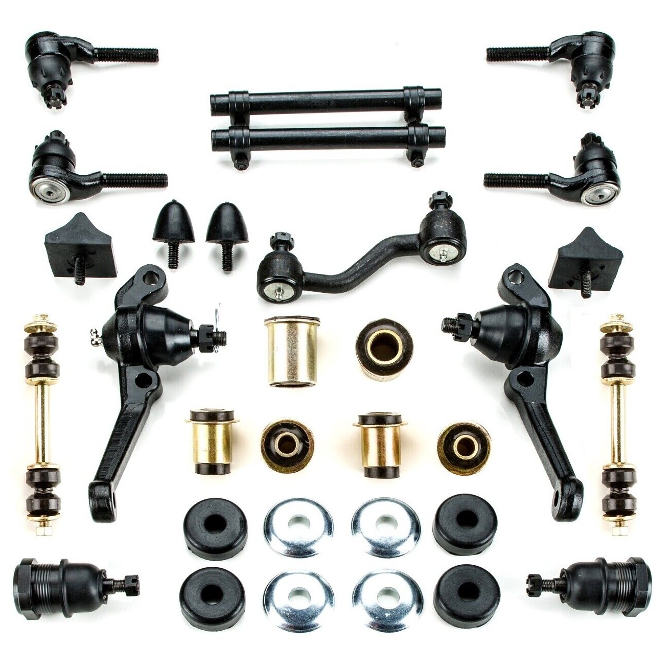 Black Poly Front Suspension Master Kit For 1967 Plymouth Valiant Drum