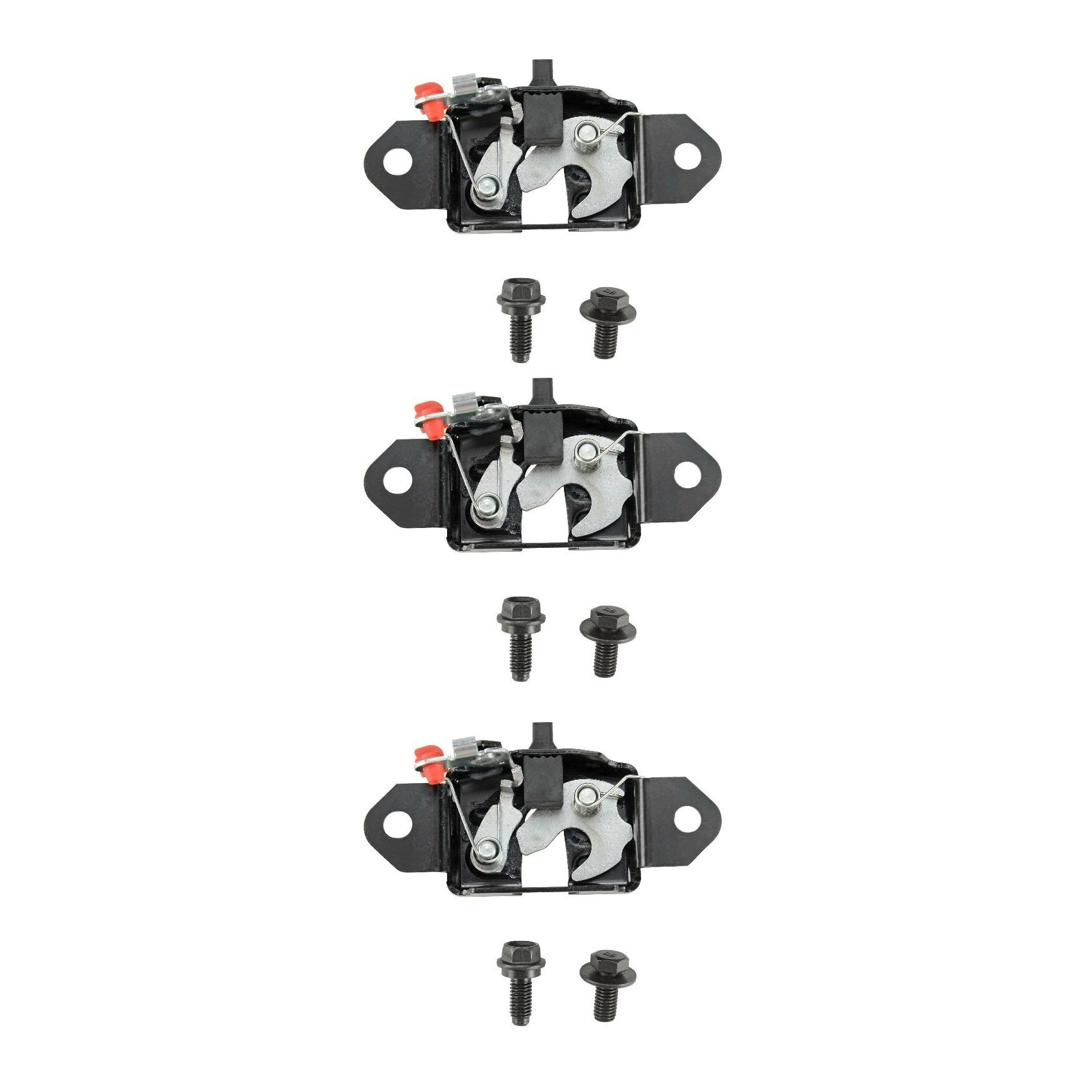 3 Sets Of - Left Or Right Tailgate Latch Assembly For 2004-2012 Nissan Titan Cab