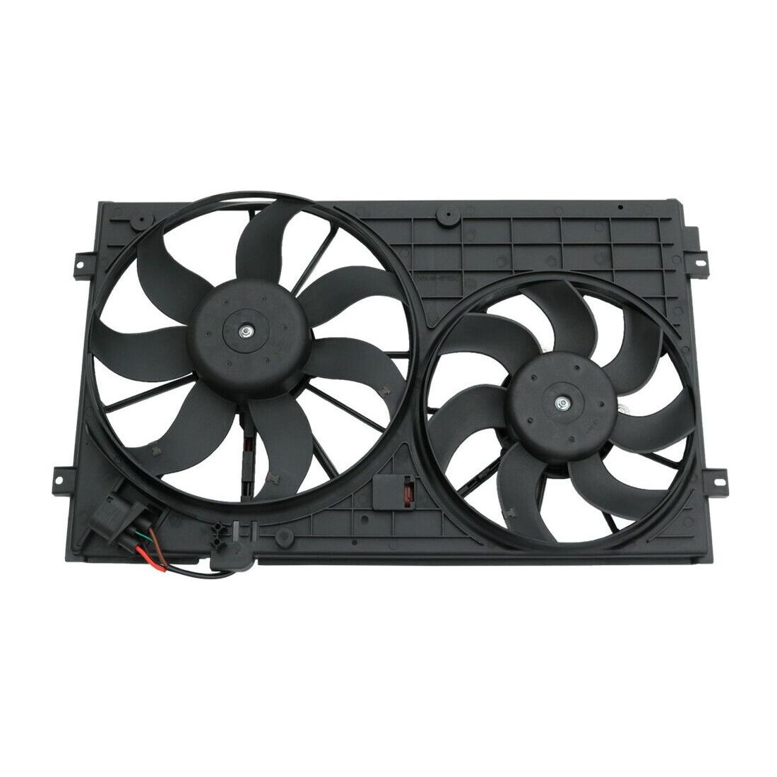 Radiator Condenser Fan For Audi Volkswagen 2.0L 2.5L L4 L5