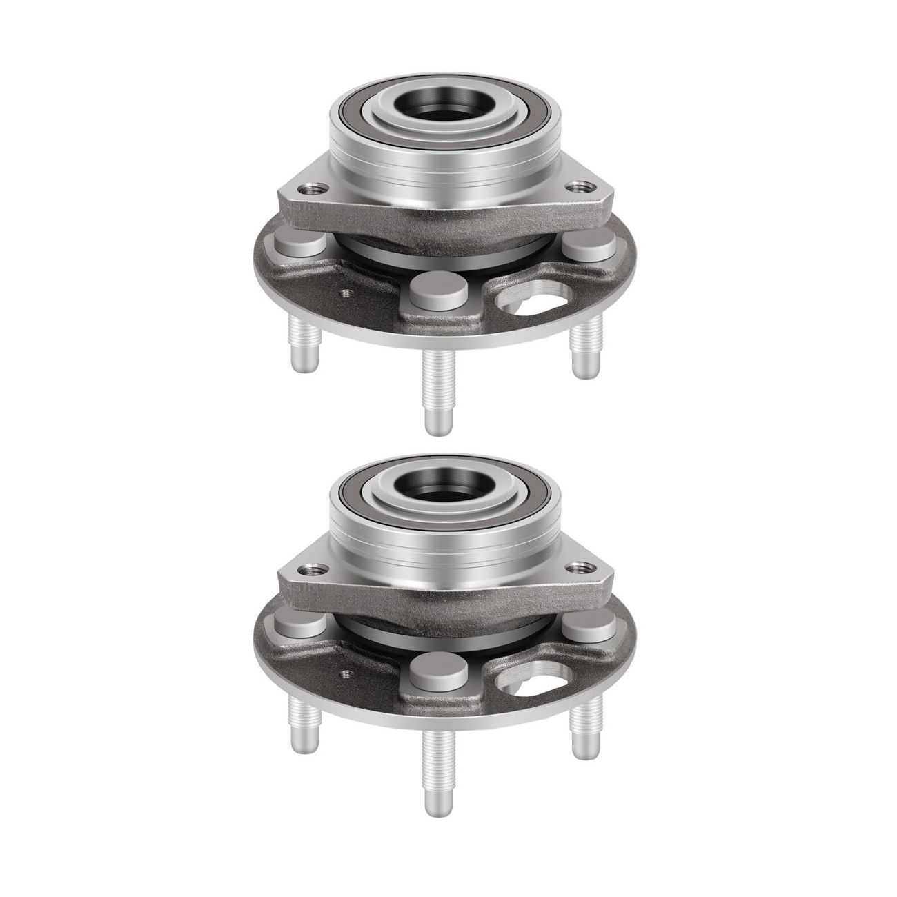 2 Sets Of - Front Or Rear Wheel Bearing & Hub For Buick Cadillac Chevrolet GMC Saab