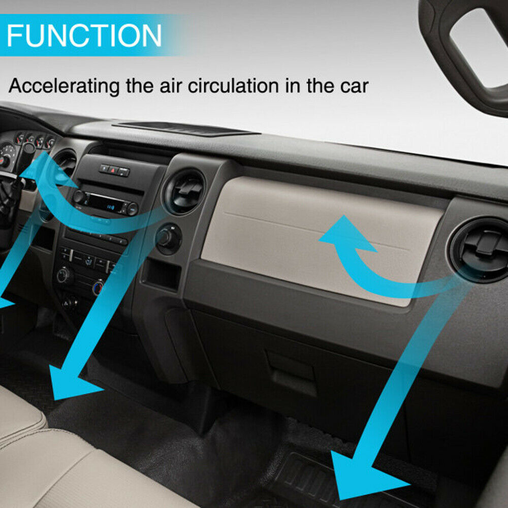 4pcs Dashboard A C Heater Dash Air Vent Louver For 09-14 F-150 09-14 Lobo