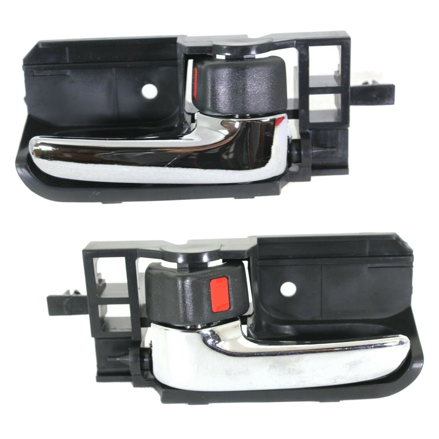 Door Handle Set For Corolla Matrix Tacoma Vibe TC Chrome Lever Plastic 2-Pcs