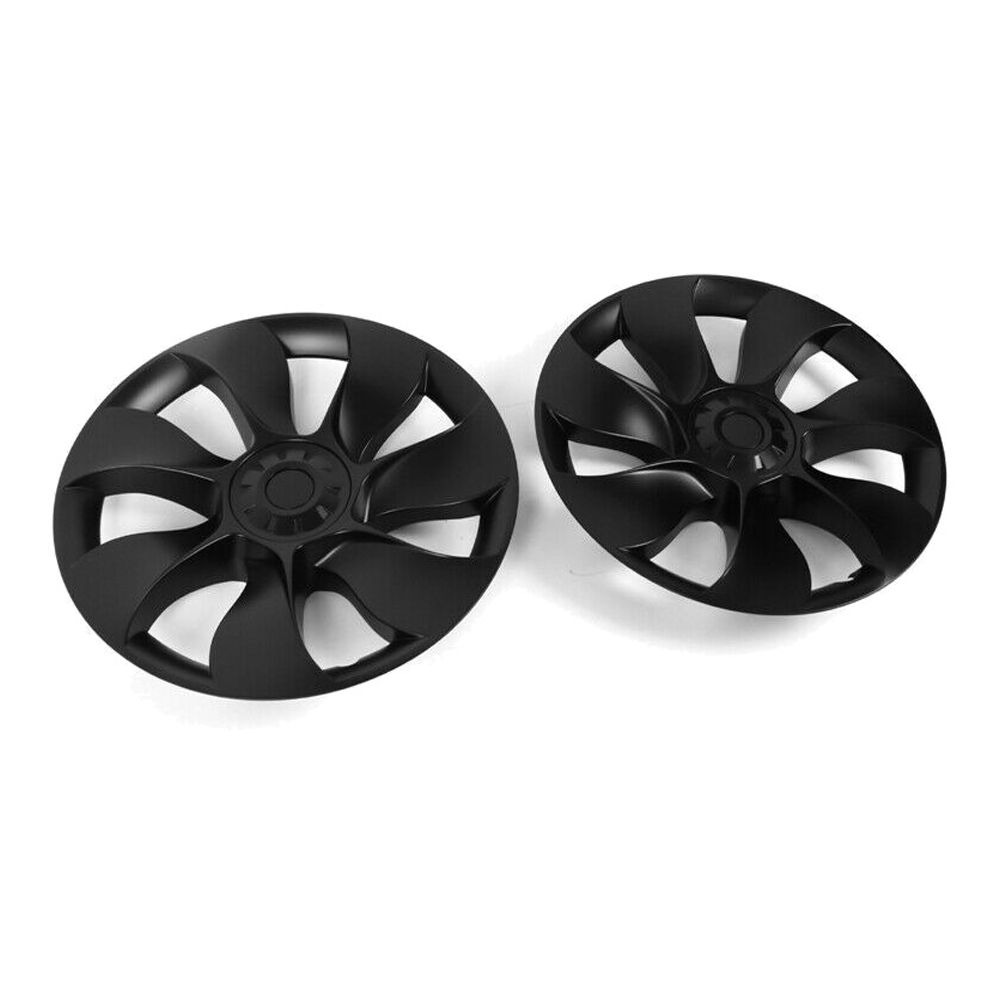 For 2020-2023 Y Y 19inch Symmetry Design Style 4pc Wheel Cover Matte Black ABS