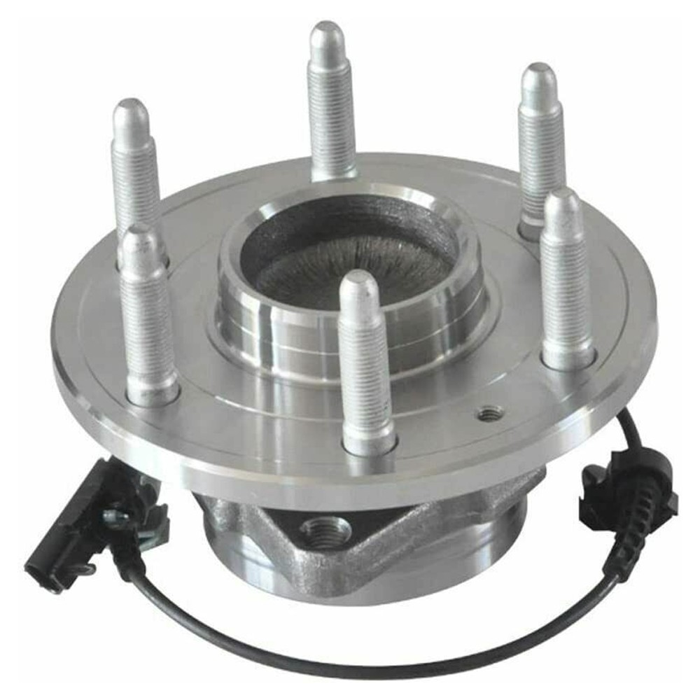 For RWD Front Wheel Hub Bearing Pair For 2007-2012 2013 GMC Sierra Silverado 1500