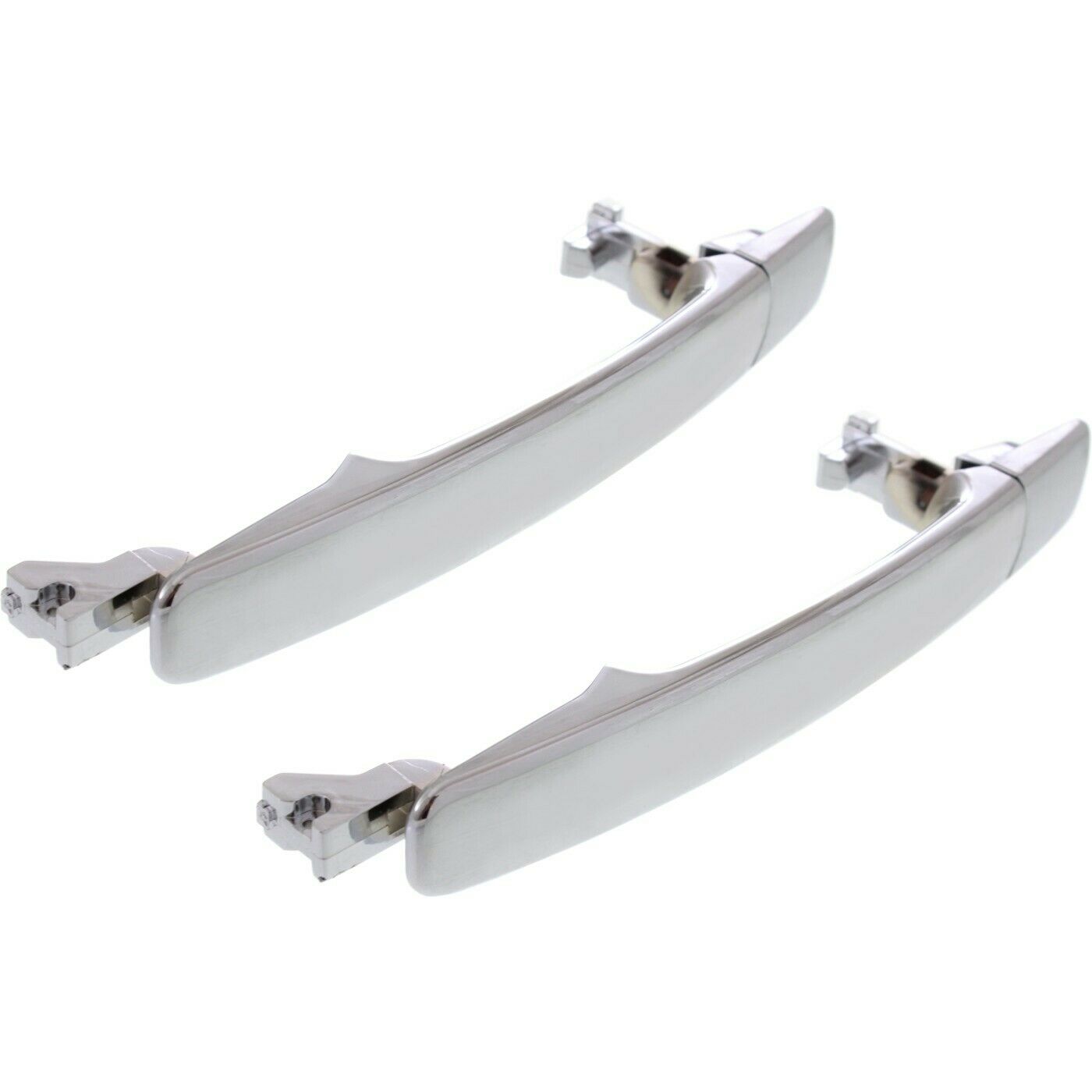 Exterior Door Handle For 2003-2015 INFINITI Nissan Set Of 2 Rear Left And Right