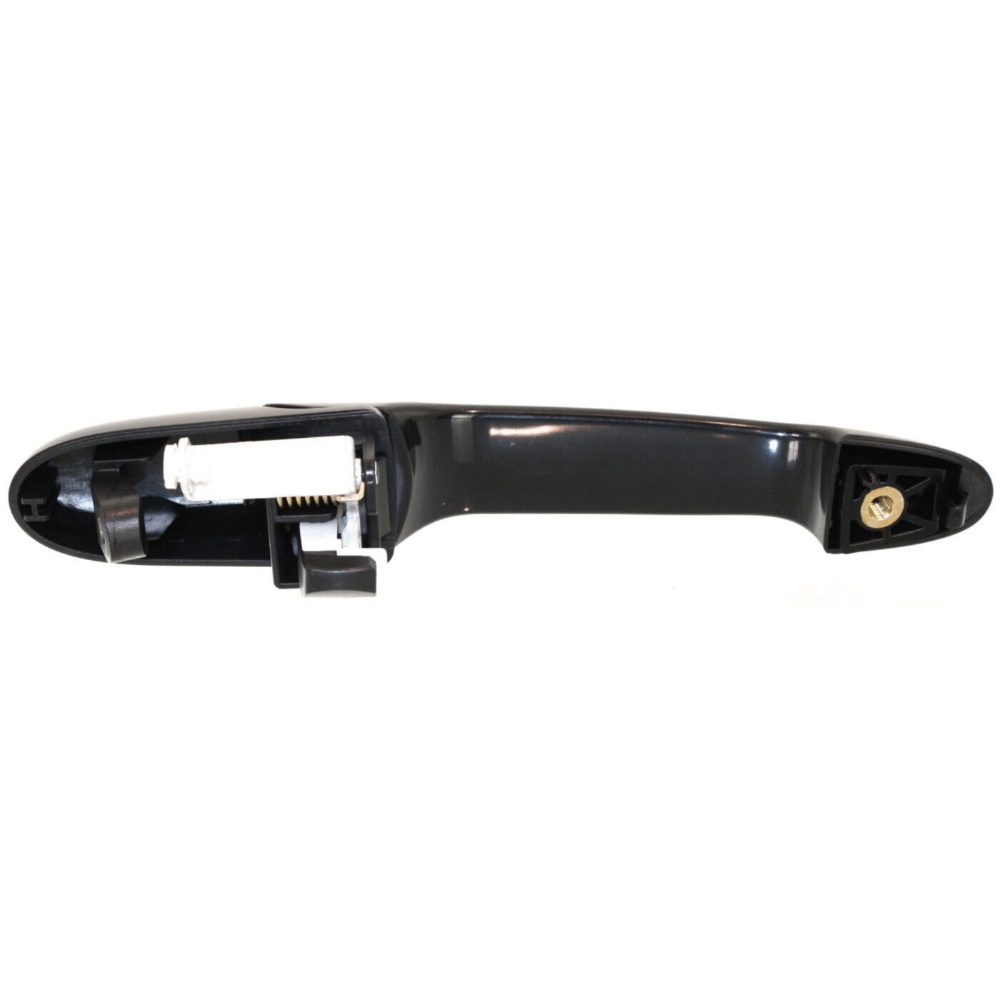 Door Handle For 2006-2013 Chevrolet Impala Sedan Rear Left Smooth Black Plastic