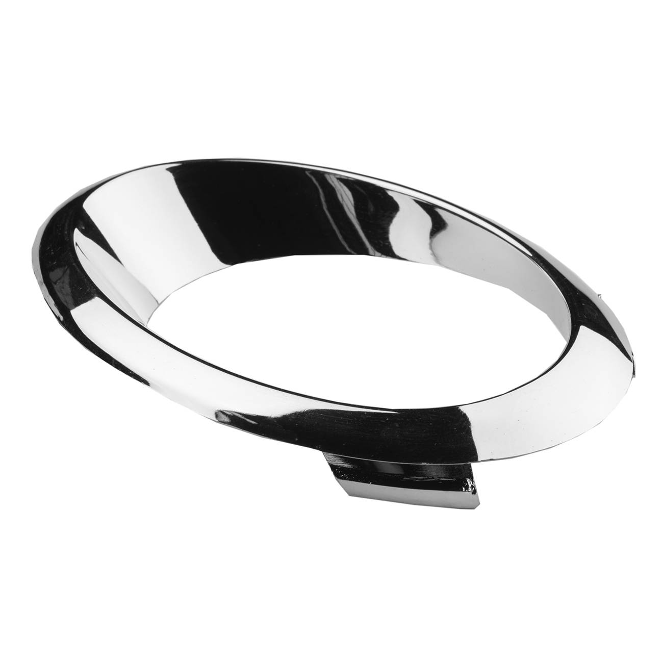 10 Sets Of - Front Left Chrome Fog Light Bezel Trim Ring For 13-16 Fusion Sedan