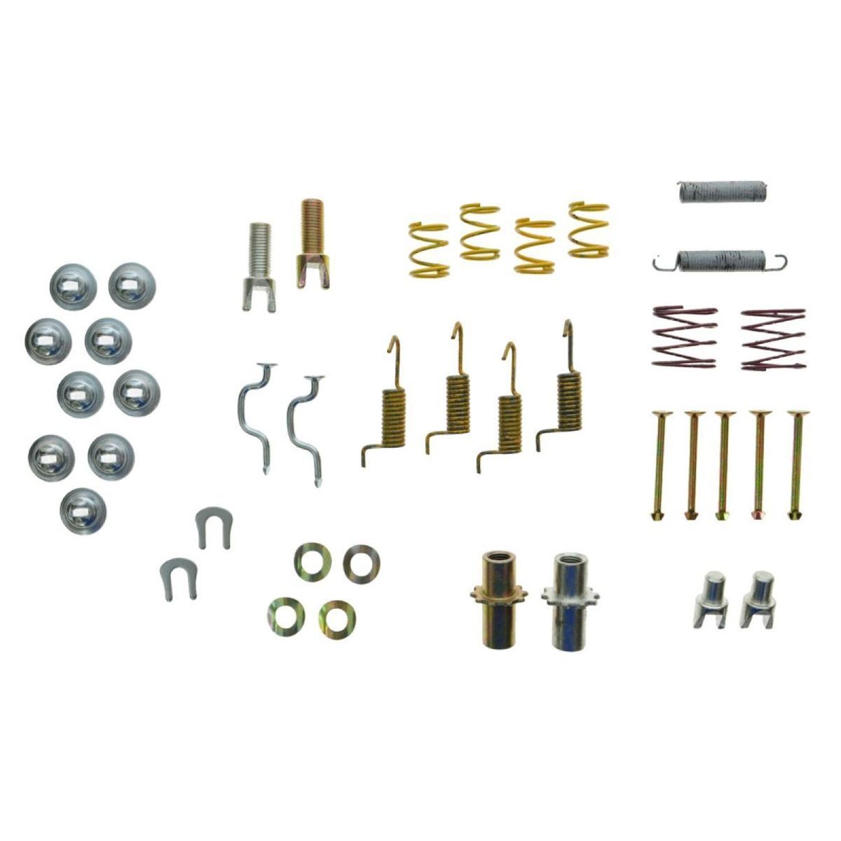 Rear Metallic Pad & Coated Rotor Emergency Brakes Kit For Toyota